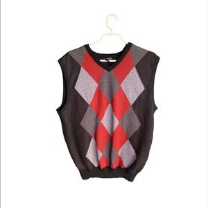 Checkered Sweater vest